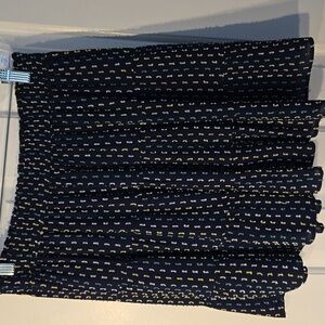 Black and White Polka Dot Skirt